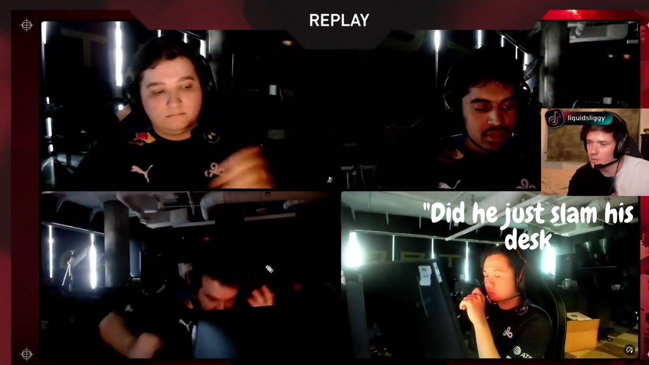 C9 Vanity Slams His Desk In VCT