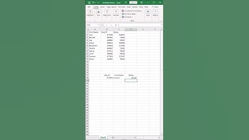 How to use XLOOKUP() Function in excel | XLOOKUP() Tutorial #shorts #xlookup