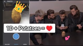 One direction being OBSESSED with potatoes for almost 3 full minutes