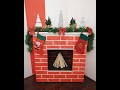 Kamin od stiropora - DIY Styrofoam fireplace 1/2