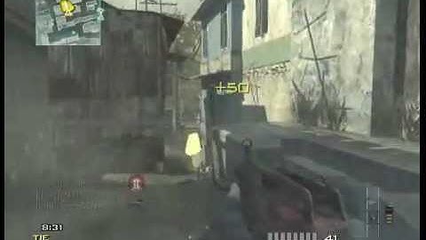 MW3 Throwing Knife while stunned
