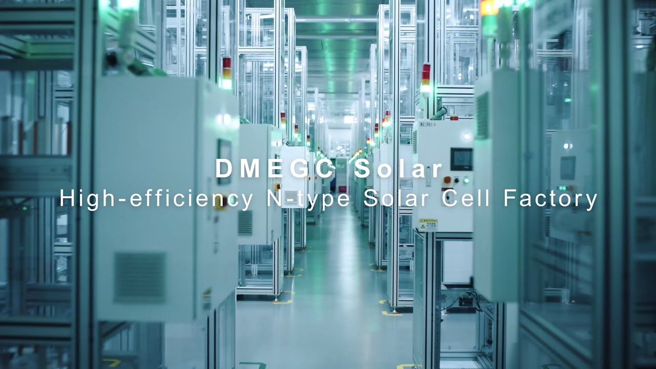 DMEGC Solar High-efficiency N-type Solar Cell Factory – Yibin