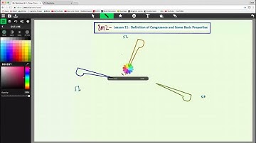 8M2 L11 - Definition of Congruence and Some Basic Properties
