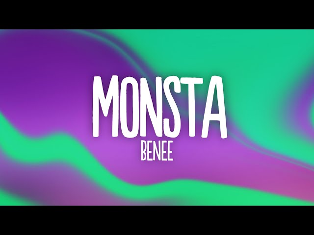 BENEE - Monsta (Lyrics) class=