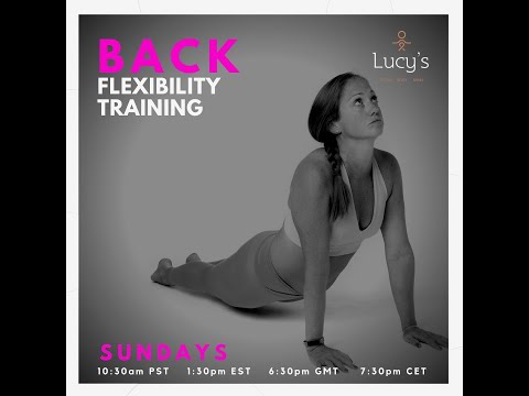 Flexibility Training  Back 31st January 2021   HD 1080p