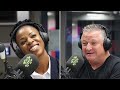 Sundowns Ladies striker Andisiwe Mgcoyi & Supersport United coach Gavin Hunt on Robert Marawa