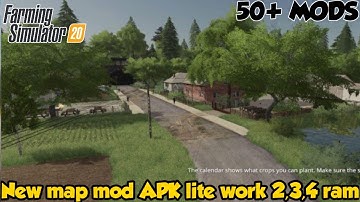 FS 20 New map mod APK lite work 2,3,4 ram.