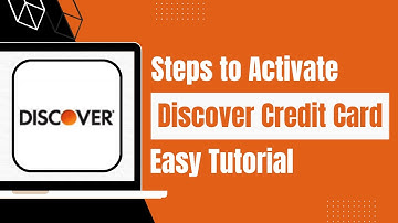 How to Activate Discover Credit Card Account Online ?