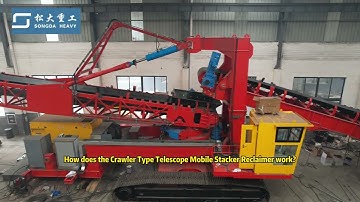 How does the Crawler Type Telescope Mobile Stacker Reclaimer work#Custom Mobile Stacker Reclaimer