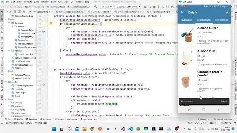 Foody MVVM ,Hilt DI ,LiveData ,Flow ,Room ,Retrofit ,Coroutine , Navigation ,DataStore ,DataBinding