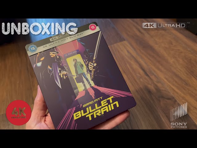 Unboxing: Bullet Train 4K Ultra HD Blu-ray Steelbook – What the