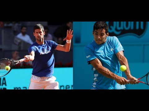 Novak Djokovic vs Christian Garin • Highlights