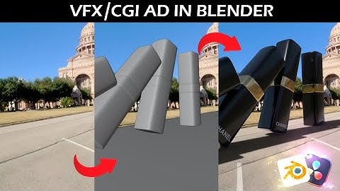CGI Ads in Blender | Blender Vfx Ad |  Blender Vfx Tutorial