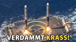 SpaceX Findet Neue Methode Für Falcon-Heavy-Doppellandung Auf Drohnenschiff
