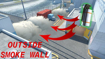 CS2 Nuke - Outside Smoke Wall - How To Throw