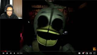 Fnaf In Real Time - All Secrets & Easter Eggs Secret Jumpscares Secret Ending Reaction