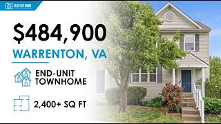 DISCOVER This Beautiful 2 400 SQ FT End-Unit Townhome Warrenton Virginia