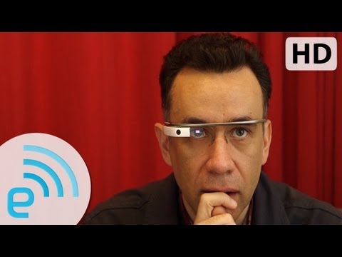 Fred Armisen tries Google Glass for the first time | Engadget