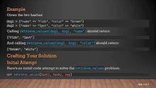 Famous How to Solve the retrieve_values Problem in Ruby Wealth