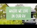 WHERE WE LIVE IN OUR RV (We've Never Paid to Camp) | FULL TIME CLASS C RV LIVING