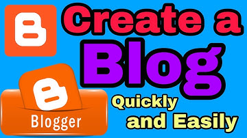 How To Create a Blog | Blogger Tutorial #1