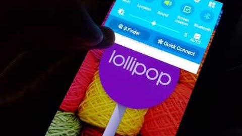 Android 5.0 Lollipop running on the Samsung Galaxy Note 4 "leaked Video"