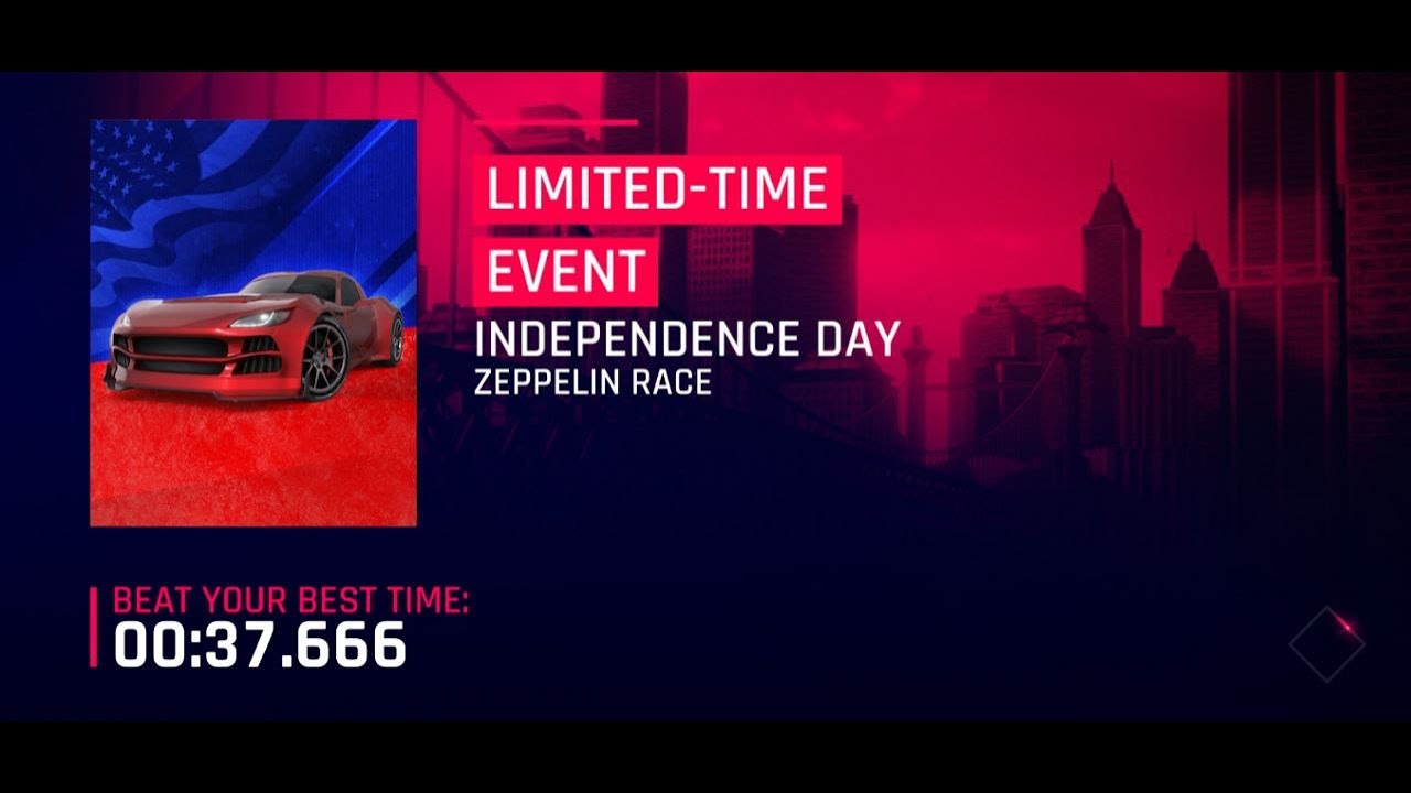 Asphalt 9 Independence Day (Zeppelin Race) MDpractice YouTube