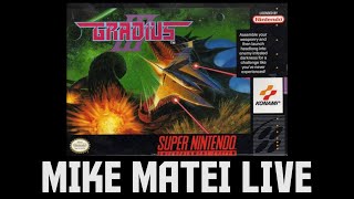 Gradius 3 (SNES) Easy Run - Mike Matei Live