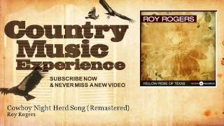 Watch Roy Rogers Cowboy Night Herd Song video
