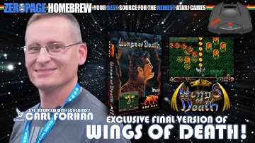 EXCLUSIVE FINAL VERSION of Wings of Death for the Jaguar PLUS interview with Songbird