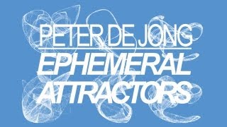 Peter de Jong Attractors