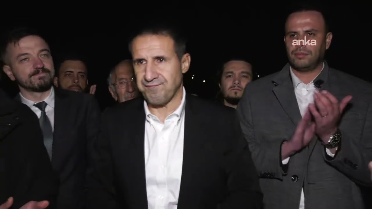 Tahliye edilen Emekli Albay Orkun Özeller, Marmara Cezaevi çıkışında açıklama yaptı