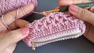 Beautiful! Crochet mini coin purse. You can make money with this crochet idea. screenshot 1