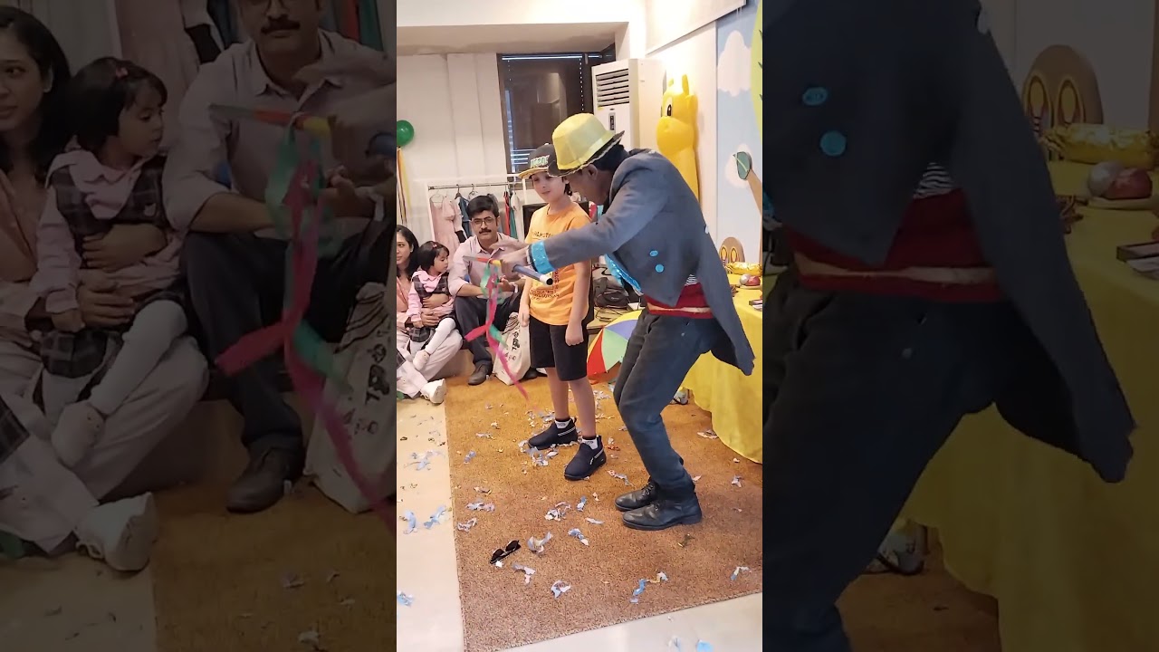 please support us Birthday party 🎉 Magician Haroon Pasha contact in Bio 