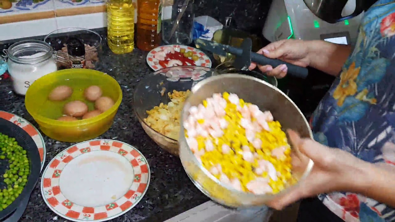 ENSALADILLA RUSA CON THERMOMIX