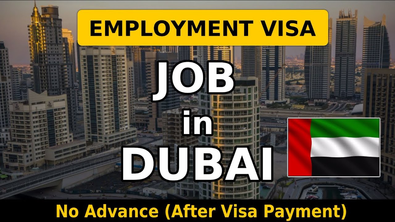 Job Vacancy in Dubai 2021 || Employment Visa Job form India || After Visa Payment || Gulf Job Guide