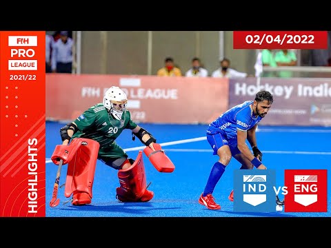 FIH Hockey Pro League Season 3: India vs England, Game 1 highlights
