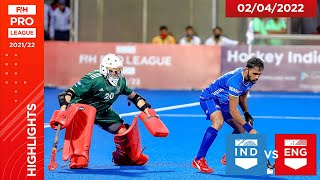 FIH Hockey Pro League Season 3: India vs England, Game 1 highlights screenshot 2