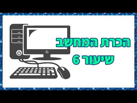 התאמה אישית של שולחן העבודה - שיעור 6 | מחשבים למתחילים