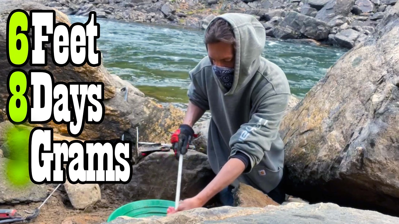 Последний день работы в 6-футовой расщелине: сколько золота мне удалось добыть?