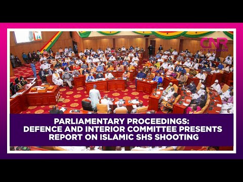 Parliamentary proceedings: Defence and Interior Committee presents report on Islamic SHS shooting
