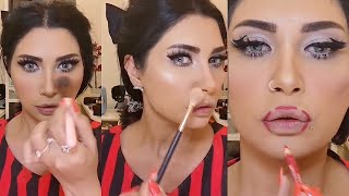 اجهزوا معي 🌹 مكياج يناسب اللبس الأحمر screenshot 5