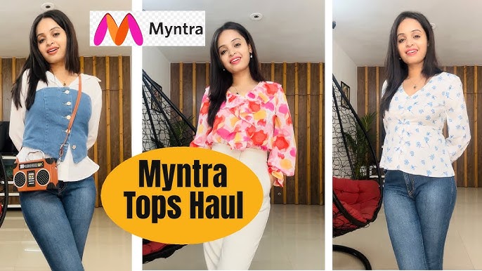 Huge Myntra Tops Haul, Myntra Modest Tops And Jeans Haul