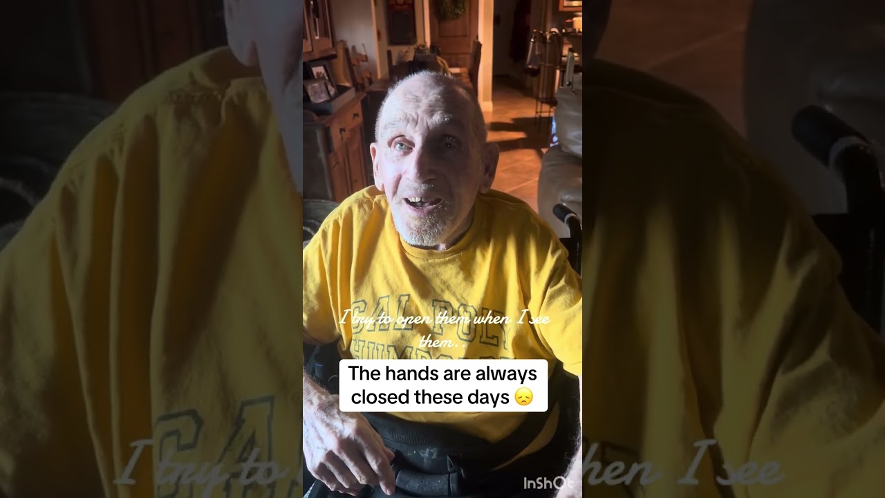 The hands. Have yall noticed this with your loved one?