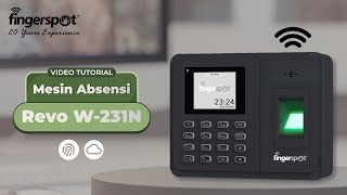 09. REVO W 231N - Menghubungkan Mesin ke Aplikasi Fingerspot screenshot 3