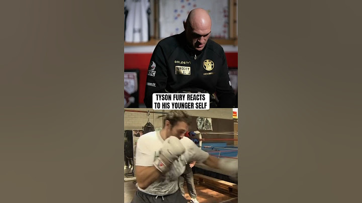 Wholesome moment between Tyson Fury & Paris Fury ❤️