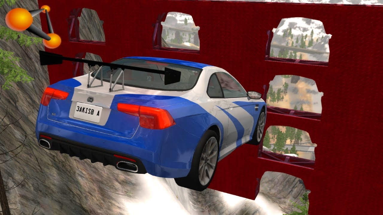 BeamNG.drive - Through Narrow Holes