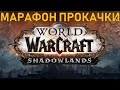 Выход World of Warcraft: Shadowlands - марафон прокачки