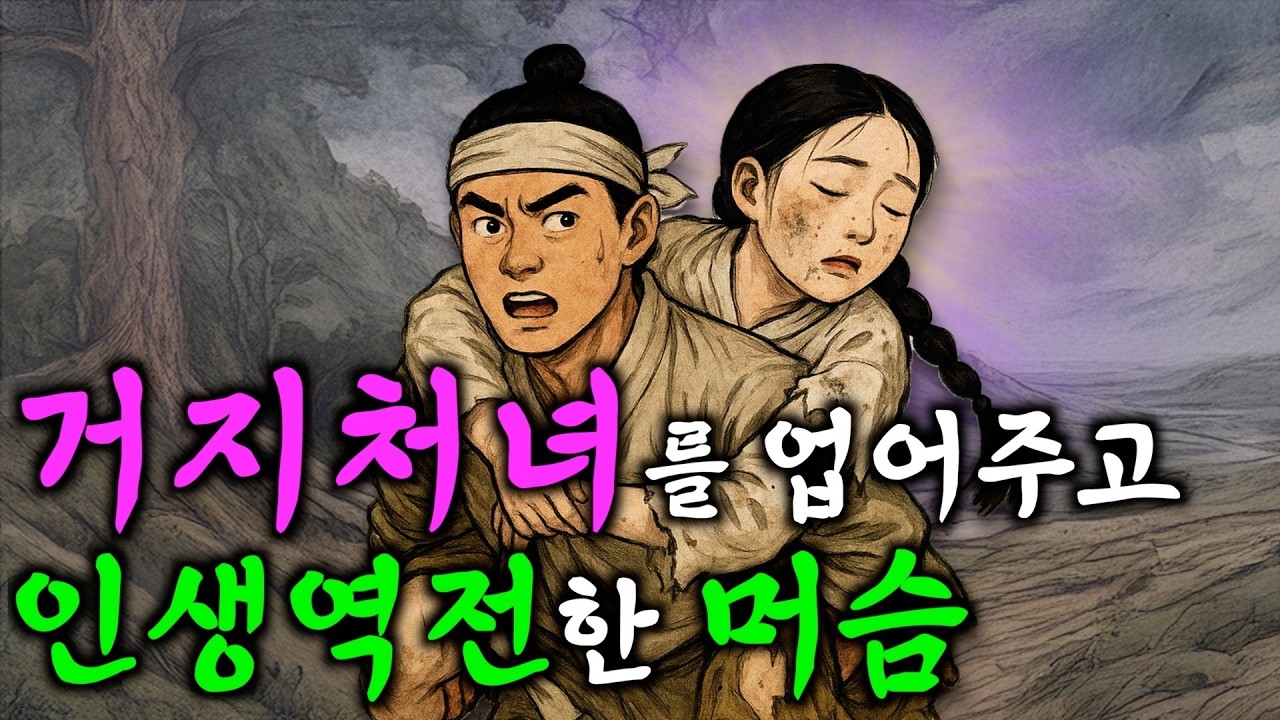258. 산속에 쓰러진 거지처녀를 구해주고 받은 보답 | 야담·민담·전설·설화·옛날이야기