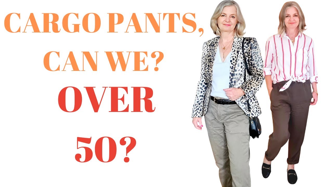 HOW TO WEAR CARGO PANTS FOR WOMEN OVER 50 ~ my over 50 fashion life 